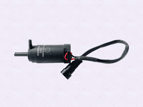 Мотор бачка омывателя (Пластик, выход прямо) SHAANXI, X3000