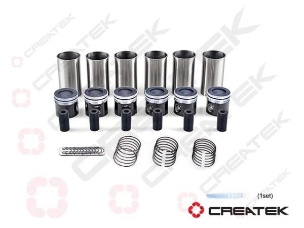 Поршневая группа CREATEK, WP12, Евро-5, Евро-3, Евро-4, (CK8006HC)