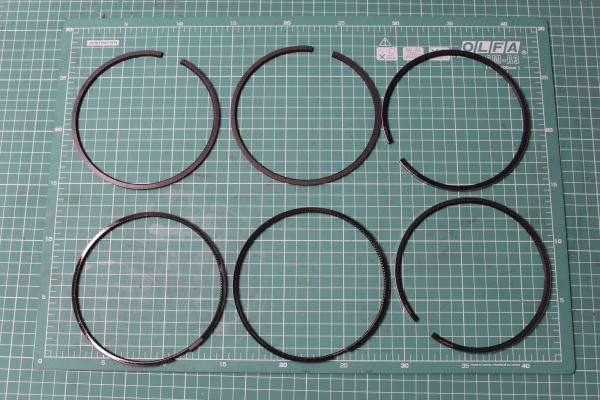 Кольца поршневые CREATEK, WP12, (CK8560)