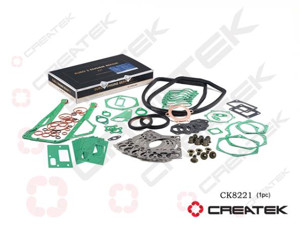 Ремкомплект двигателя (колпачки с юбкой) CREATEK, WD615, Евро-2, (CK8221)