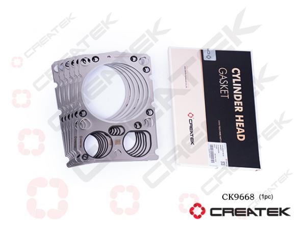 Прокладка ГБЦ (Металл) CREATEK, A7, Евро-4, D10, (CK9668)