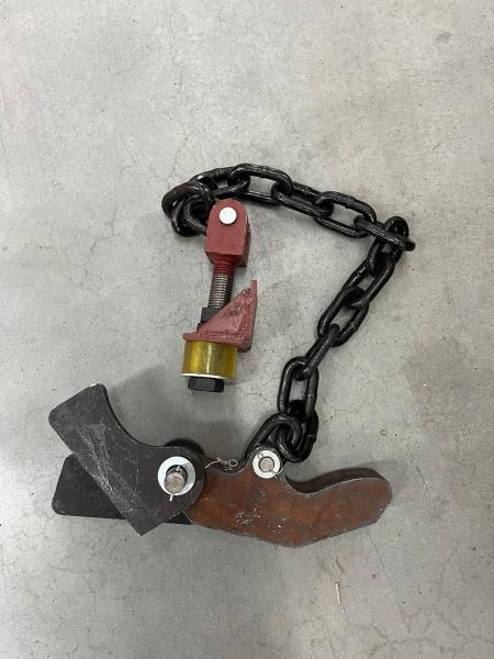 Запор борта кузова (комплект на 1 сторону,усиленный) SHAANXI