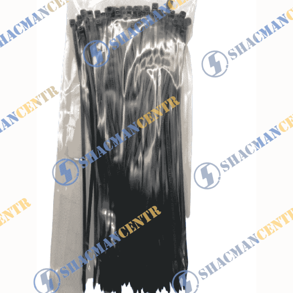 Хомут нейлоновый 3,6*200 чёрный (Полиамид, упк 100шт) Россия