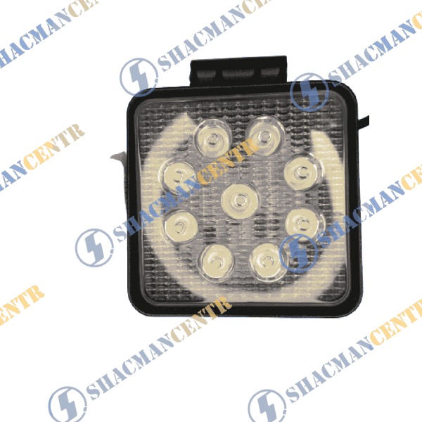 Фара П/Т универ/ дальн. света 12/27V 9 SMD квадрат 27W (шт) (Белый) LED Light