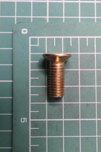 Болт тормозного барабана D10, L25, ( с потайной шляпкой) HOWO