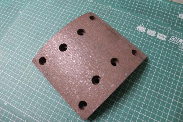 Накладка тормозная (Front, 8 отверстий) AUTOMAX, (AM1264)