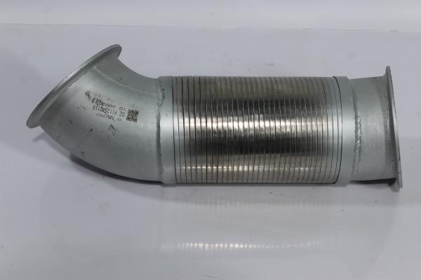 Гофра выхлопной системы D120, L460, (с изгибами) SHAANXI