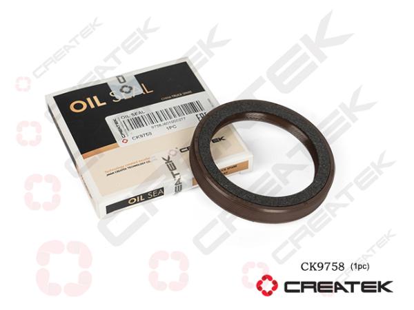 Сальник компрессора ТНВД D62, H8, (48*62*8) CREATEK, (CK9758)