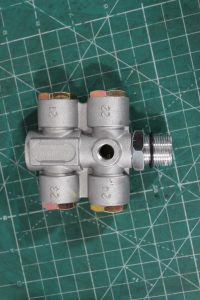 Клапан воздушный соединительный SHAANXI, F3000, (DZ9100360320 WG9000361410)