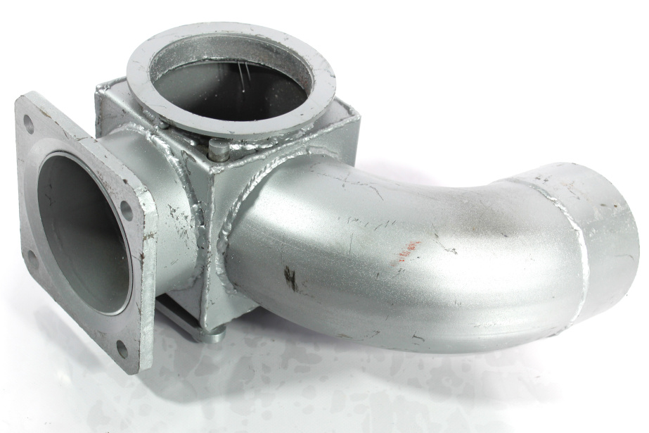 Тройник выхлопной системы (выход на кузов) F3000 SHAANXI для грузовиков *
