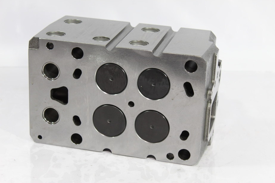 Головка блока цилиндра (в сборе под 6 шпилек, с электромагнитным клапаном) SHAANXI, Евро-5, WP13, (1005544823) для грузовиков *