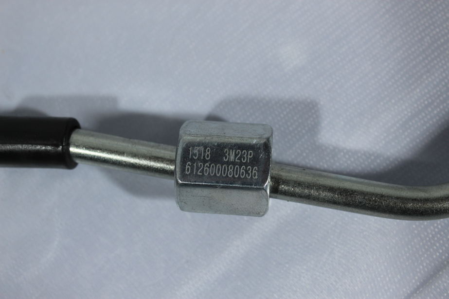 Трубка топливная высокого давления SHAANXI, WP12, (612630080637, 612630080083) для грузовиков *