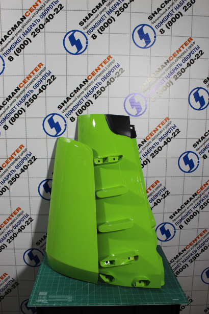 Обтекатель кабины (R, Зеленый, Пластик, в сборе) SHAANXI, X5000 для грузовиков *