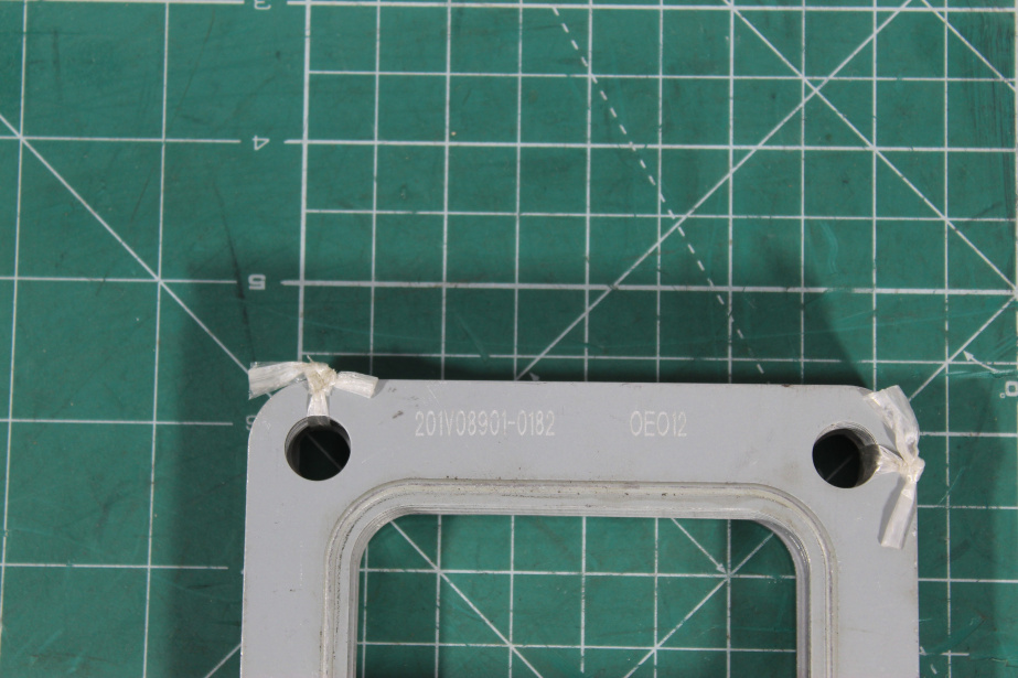 Прокладка турбины (Металл, прямоугольная, 4 отверстия) SITRAK, MC11.44-50 для грузовиков *