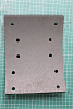Накладка тормозная (Front, 10 отверстий) CREATEK, (CK8108) для грузовиков *