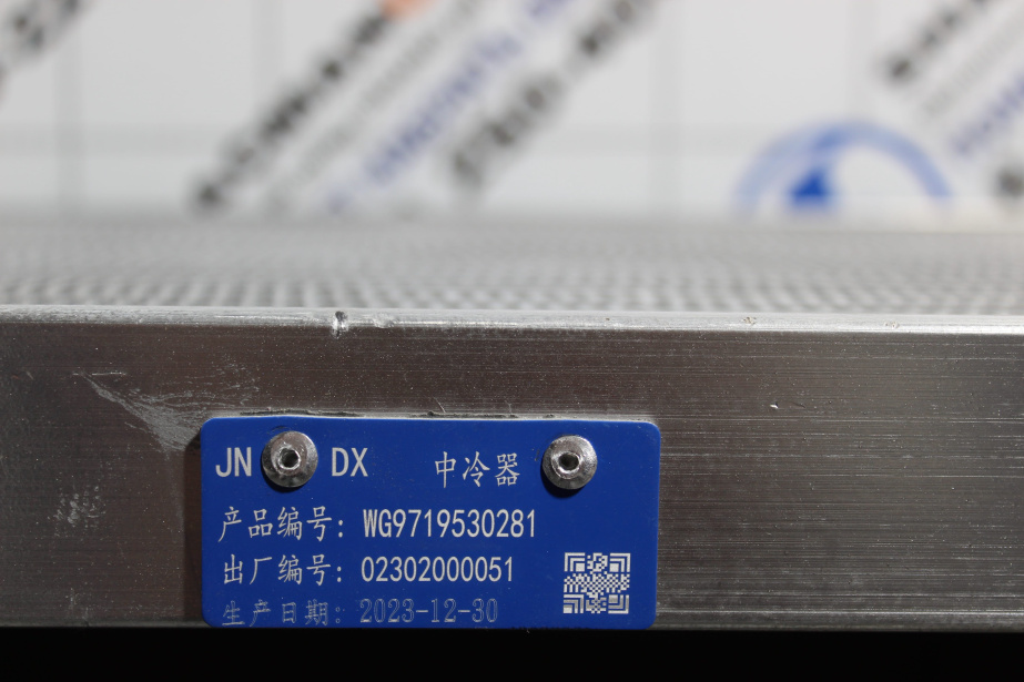 Радиатор интеркулера HOWO, D10 для грузовиков *