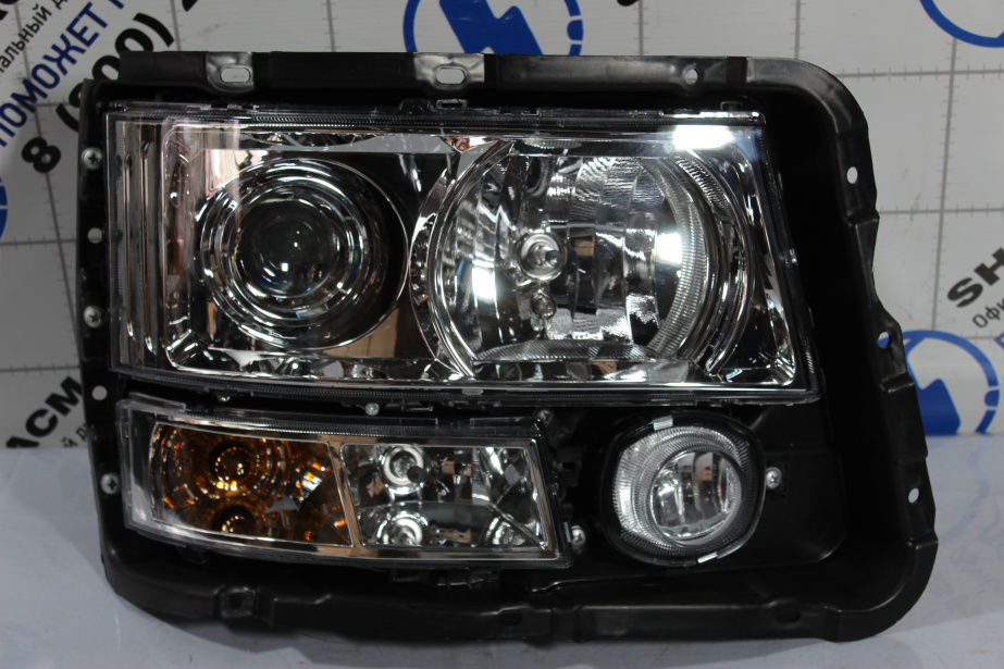 Фара (R, Пластик) SHAANXI, F3000 для грузовиков *