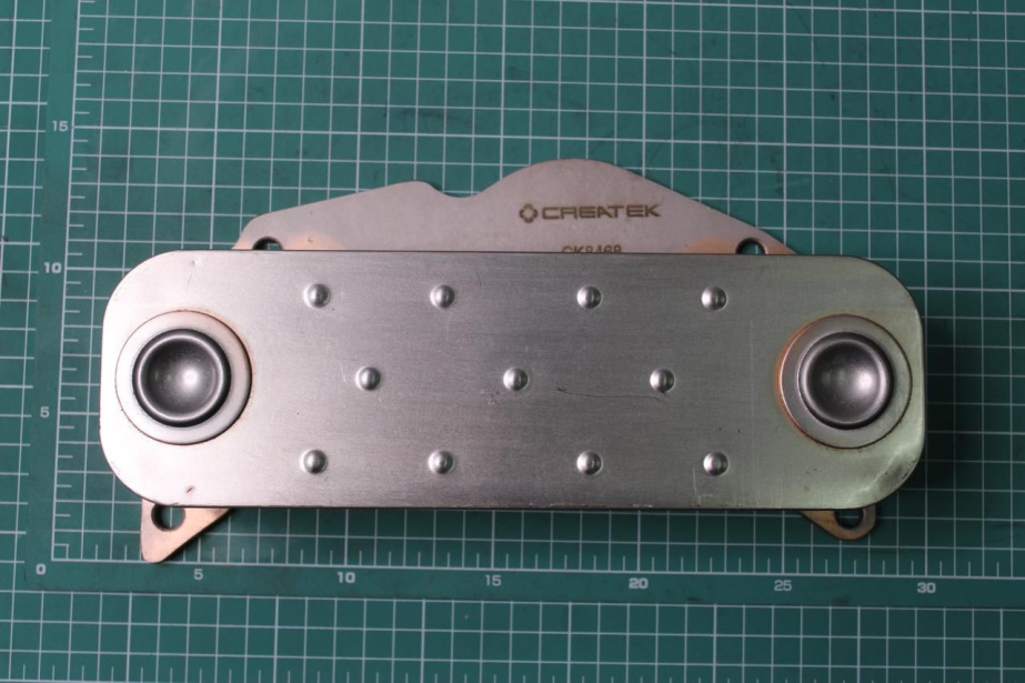 Радиатор масляный (теплообменник) CREATEK, WD12, (CK8468) для грузовиков *