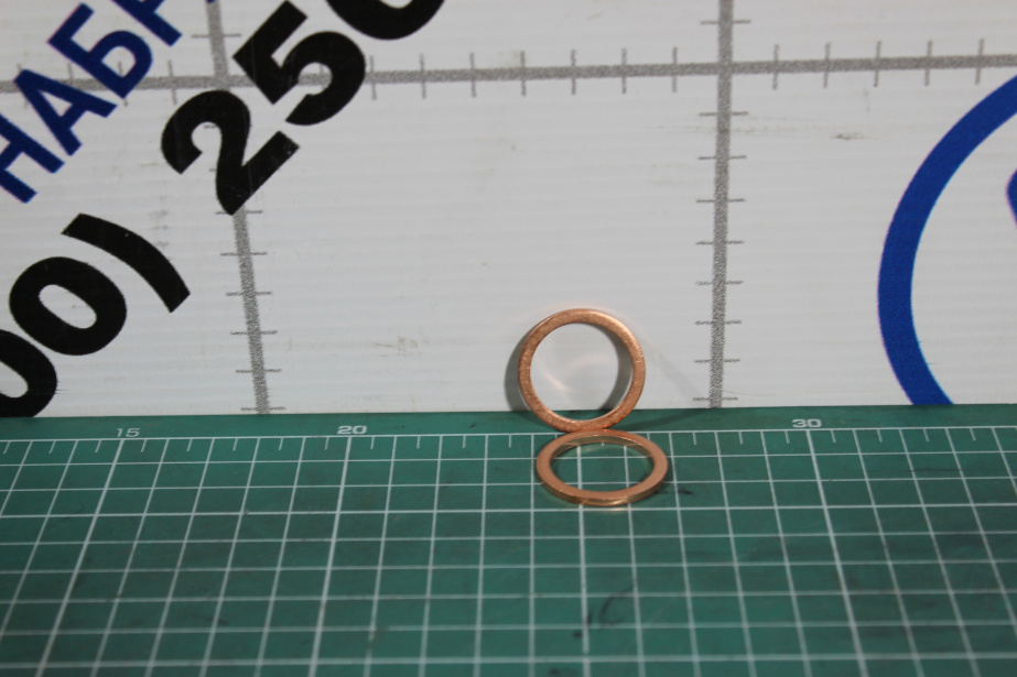 Шайба медная D22 (Медь) КНР для грузовиков *