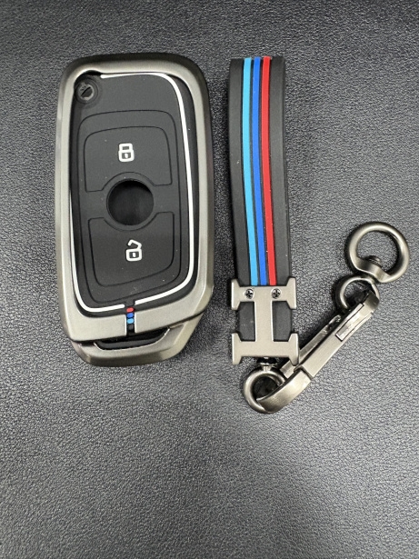 Чехол ключа зажигания (Черный, Экокожа) SHAANXI, X6000 для грузовиков *