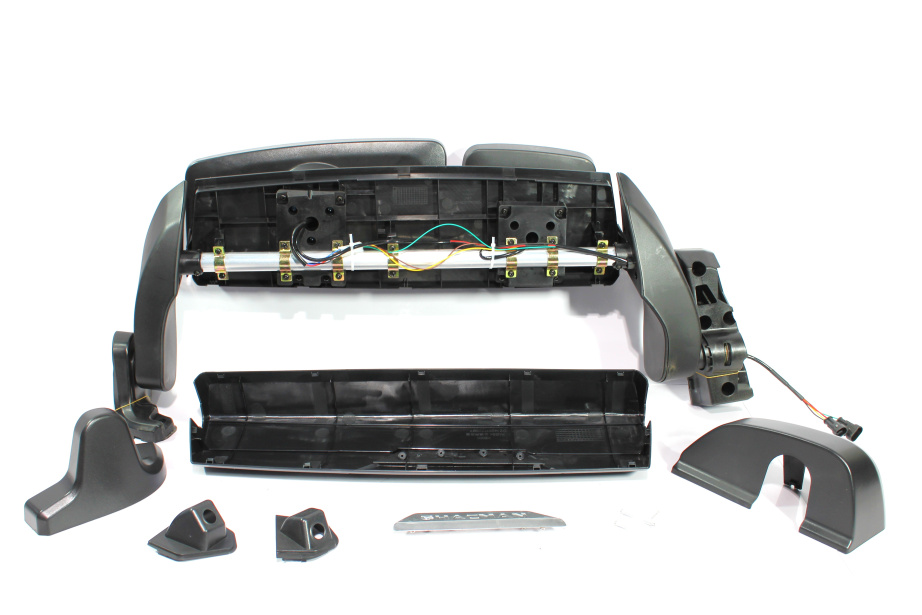 Зеркало (L, в сборе,с подогревом и камерой 365°) SHAANXI, X5000 для грузовиков *