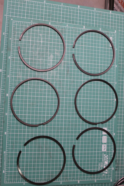 Кольца поршневые CREATEK, WD615, WP10, (CK8198) для грузовиков *