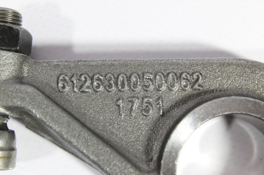 Головка блока цилиндра (в сборе под 6 шпилек, с электромагнитным клапаном) SHAANXI, Евро-5, WP10 для грузовиков *