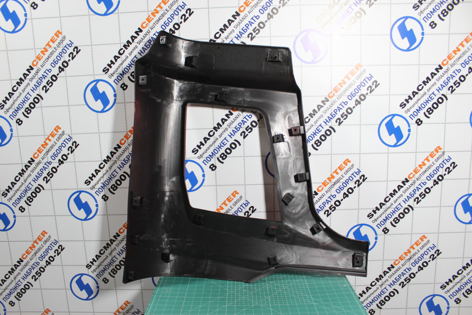 Облицовка фары (L, Красный, Пластик, часть бампера) SHAANXI, X5000, Тягач для грузовиков *