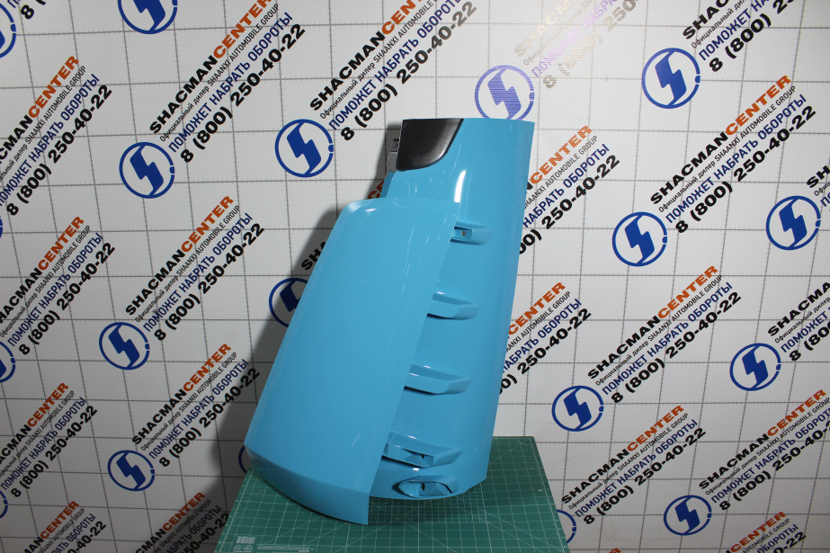 Обтекатель кабины (L, Голубой, Пластик, в сборе) SHAANXI, X5000 для грузовиков *