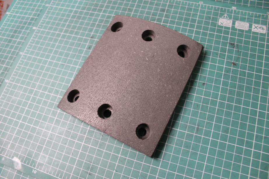 Накладка тормозная (Front, 136*160*15) CREATEK, A5, (CK8100) для грузовиков *