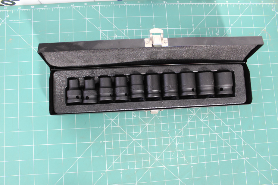 Набор головок ударных (10 предметов) СервисКлюч для грузовиков *