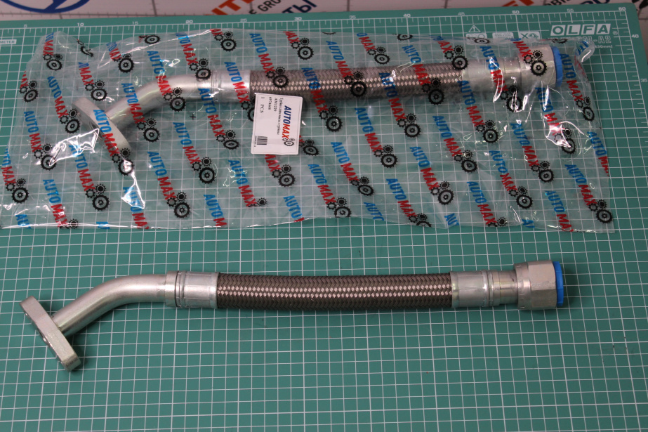 Трубка слива масла с турбины (с гибким соединением) AUTOMAX, ISM11, (AM1229) для грузовиков *