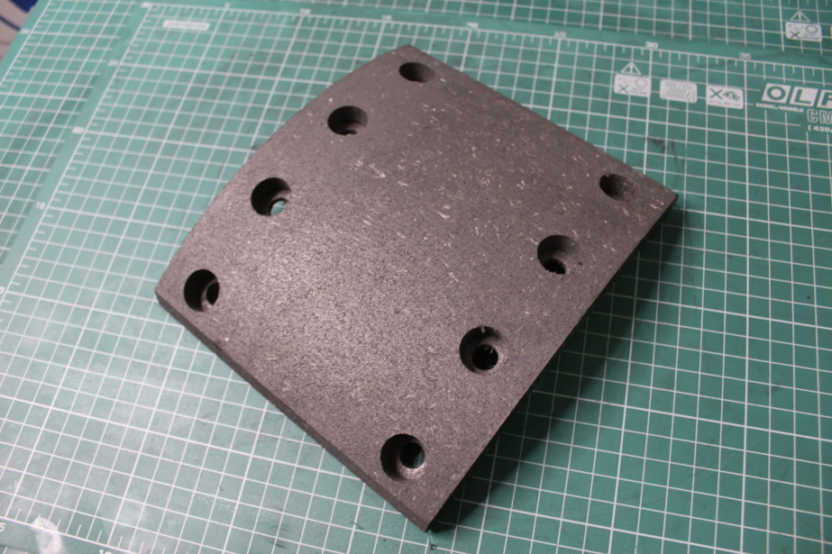 Накладка тормозная (Front, 192*160*15) CREATEK, A5, (CK8101) для грузовиков *