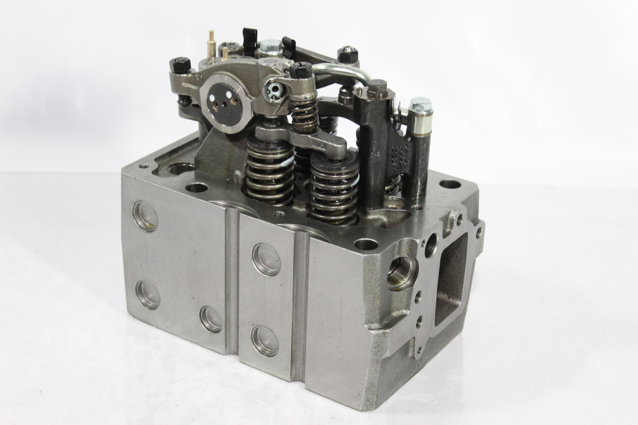 Головка блока цилиндра (в сборе под 6 шпилек, с электромагнитным клапаном) SHAANXI, Евро-5, WP13, (1005544823) для грузовиков *