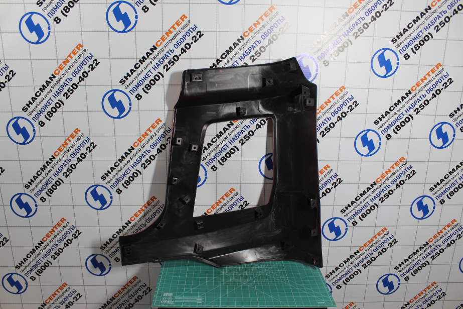 Облицовка фары (R, Красный, Пластик, часть бампера) SHAANXI, X5000, Тягач для грузовиков *