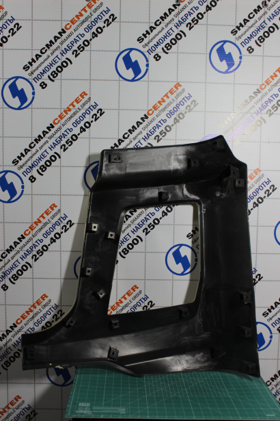 Облицовка фары (R, Золотой, Пластик, часть бампера) SHAANXI, X5000, Тягач для грузовиков *