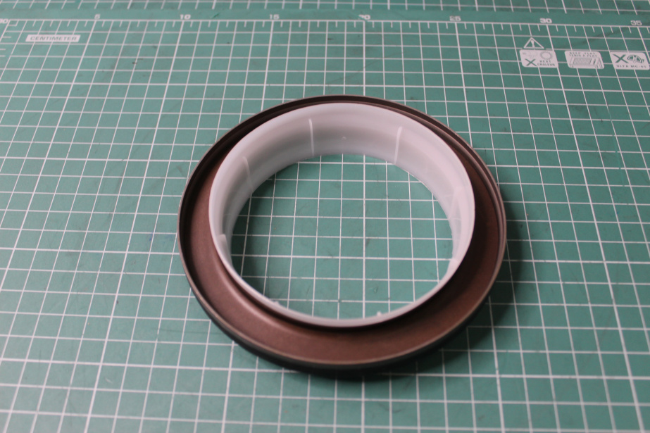 Сальник коленвала D130, H12, (Front, 100x130x12) CREATEK, MC11.44-50, (CK9627) для грузовиков *