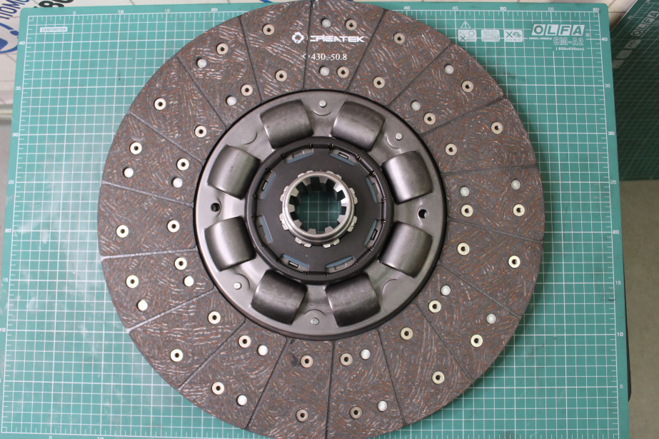 Диск сцепления (D430 d50.8 с широким демпфером) CREATEK, (CK8047) для грузовиков *