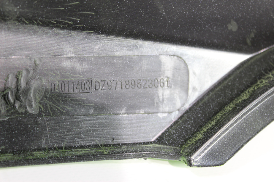 Облицовка фары (L, Зеленый, Пластик, часть бампера) SHAANXI, X5000, Тягач для грузовиков *