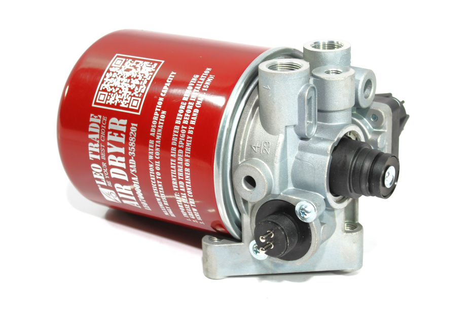 Осушитель воздуха (Металл) LEO TRADE, (LEO700016A) для грузовиков *