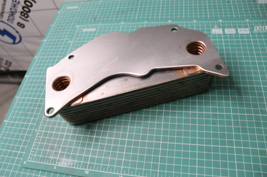 Радиатор масляный (теплообменник) CREATEK, WD12, (CK8468) для грузовиков *